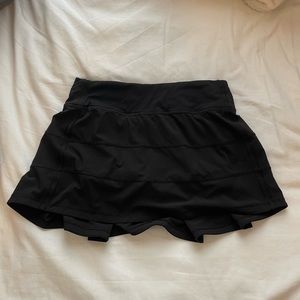 Black Lululemon skirt